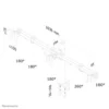 Neomounts FPMA-D960D3 Monitor arm 10-21″