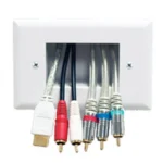 Peerless IBA4-W wall plate/switch cover White