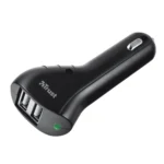 Trust Dual Car Charger for tablet and smartphone power adapter/inverter Auto 10 W Black