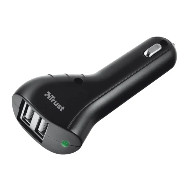 Trust Dual Car Charger for tablet and smartphone power adapter/inverter Auto 10 W Black