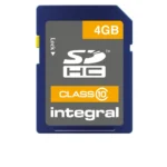 Integral 4GB SDHC MLC FLASH CL10 20 MB/S