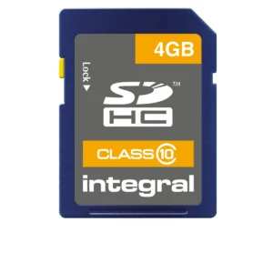 Integral 4GB SDHC MLC FLASH CL10 20 MB/S