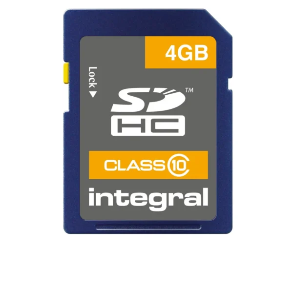 Integral 4GB SDHC MLC FLASH CL10 20 MB/S