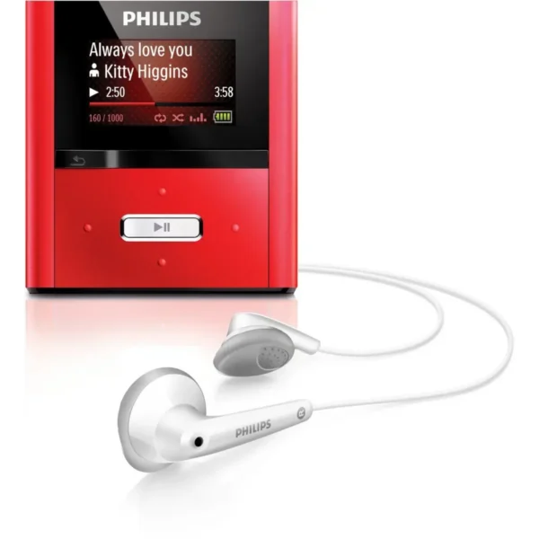 Philips GoGear SA2RGA02R/02 MP3/MP4 player MP3 player 2 GB Red