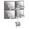 Neomounts FPMA-D1030D-4 monitor mount / stand 61 cm (24″) Desk Silver
