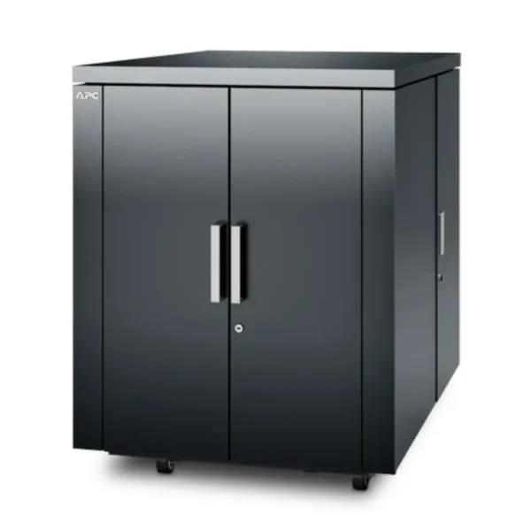 APC AR4018X431 rack cabinet 18U Freestanding rack Black