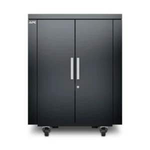 APC AR4018X431 rack cabinet 18U Freestanding rack Black