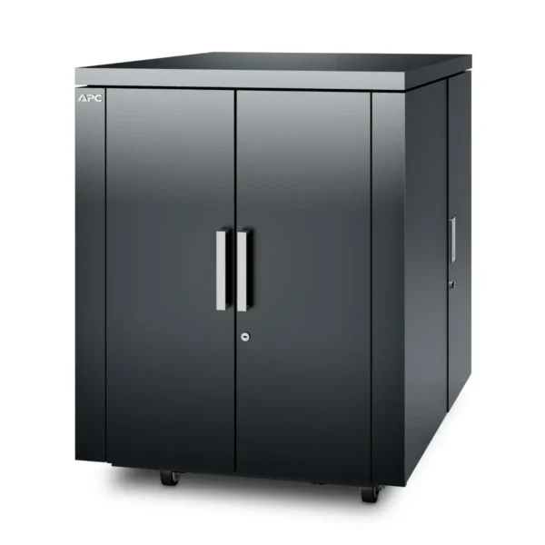 APC AR4018X431 rack cabinet 18U Freestanding rack Black