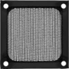 InLine Fan grid aluminum filter, black, 60x60mm