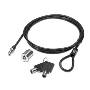 HP BAU656AA1 cable lock Black, Metallic 1.85 m