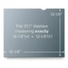 3M Black Privacy Filter for Desktops PF20.1