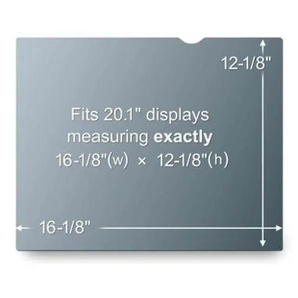 3M Black Privacy Filter for Desktops PF20.1