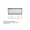 Multibrackets M 16:10 Motorized Proj Screen 193,9×121,2, 90″ Black Ed