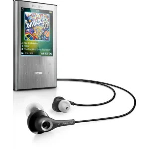 Philips GoGear SA2ARA04S/02 MP3/MP4 player 4 GB Metallic