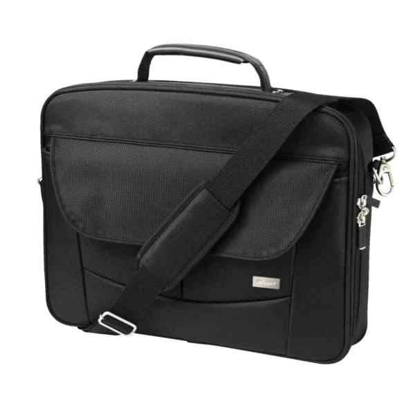 Trust 15.4″ Global Business Traveler Bag 39.1 cm (15.4″) Briefcase Black