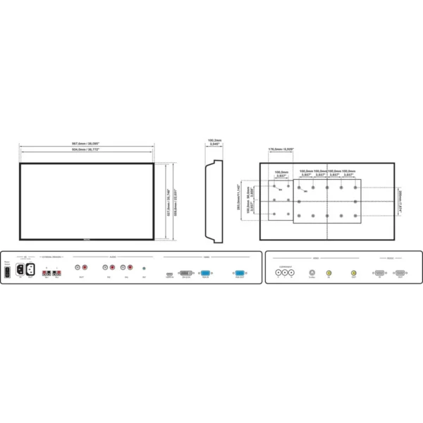 Philips LCD monitor BDL4251V/00