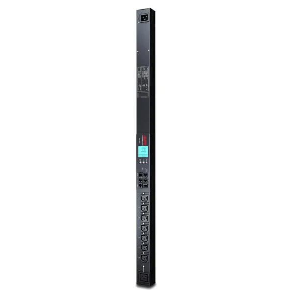 APC Rack PDU 2G, Switched, ZeroU, 20A/208V, 16A/230V, (7) C13 & (1) C19