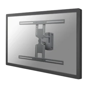 Neomounts TV/Monitor Wall Mount (2 pivots & tiltable) for 32″-60″ Screen – Silver