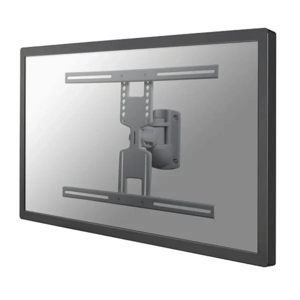 Neomounts TV/Monitor Wall Mount (2 pivots & tiltable) for 32″-60″ Screen – Silver