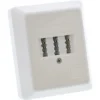InLine Telephone Box Surface mounted TAE-N/F/N (German)