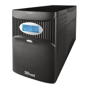Trust 1300VA LCD Management UPS uninterruptible power supply (UPS) 1.3 kVA