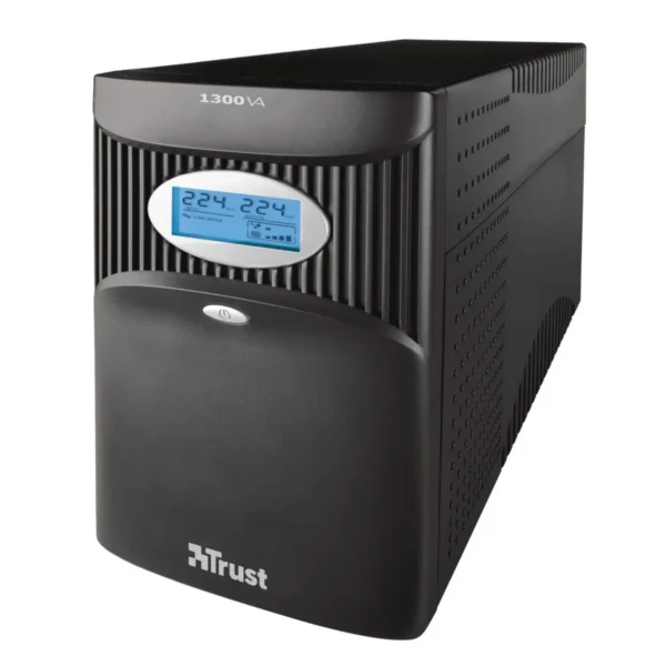 Trust 1300VA LCD Management UPS uninterruptible power supply (UPS) 1.3 kVA