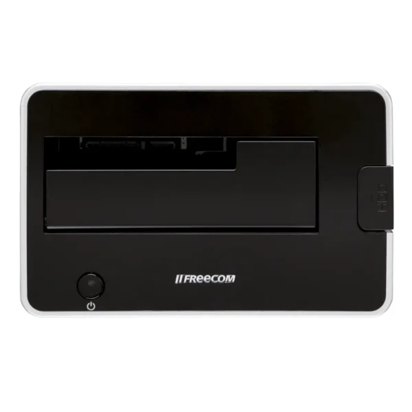 Freecom Hard Drive Dock Quattro Black, Silver