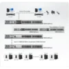 ATEN KM0932 KVM switch Rack mounting Black