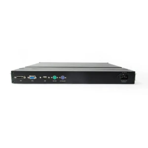LevelOne 15″ LCD KVM Rack Console, English K/B