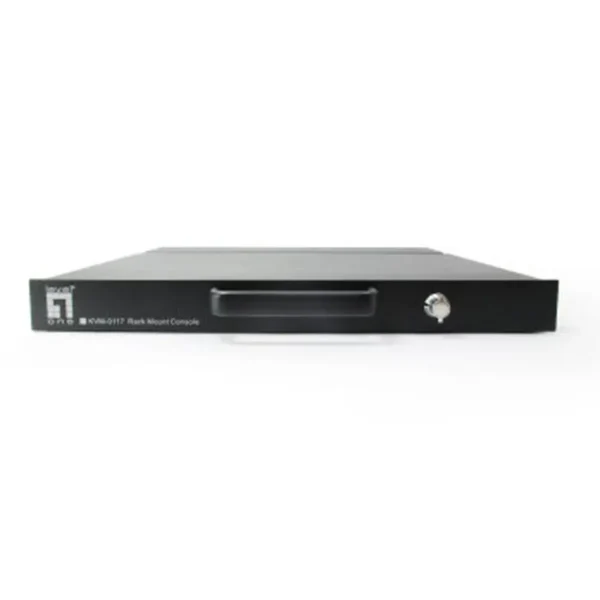 LevelOne 15″ LCD KVM Rack Console, English K/B