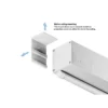 Multibrackets M 1:1 Manual Projection Screen 200×200, 112″ White Edition