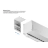 Multibrackets M 1:1 Manual Projection Screen 200×200, 112″ White Edition