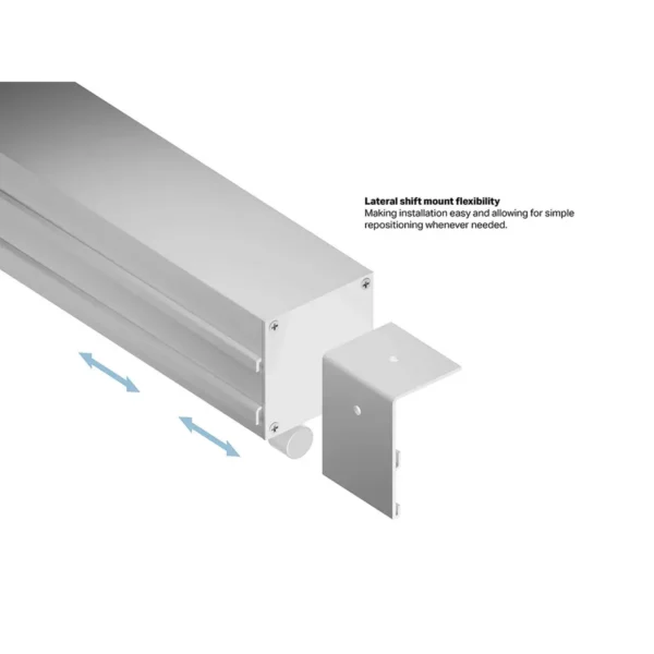 Multibrackets M 1:1 Manual Projection Screen 200×200, 112″ White Edition