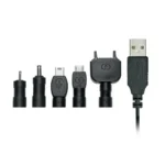 Trust USB Charge Tip Pack USB cable Black
