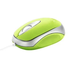 Trust Mini Travel – Lime mouse USB Type-A Optical