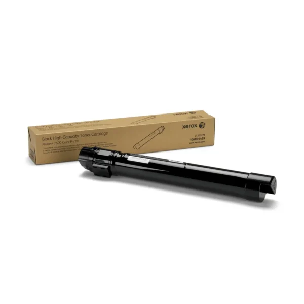 Xerox Genuine Phaser® 7500 Black High capacity Toner Cartridge (19800 Pages) – 106R01439