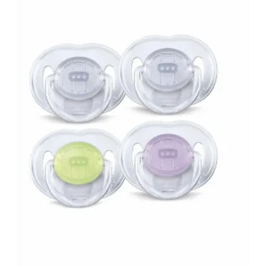 Philips AVENT SCF124/01 baby pacifier Classic baby pacifier Silicone Translucent