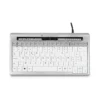 BakkerElkhuizen S-board 840 keyboard Office USB QWERTY UK English Light grey, White