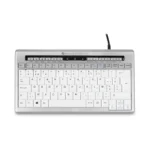 BakkerElkhuizen S-board 840 keyboard Office USB QWERTY UK English Light grey, White