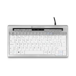 BakkerElkhuizen S-board 840 keyboard Office USB QWERTY UK English Light grey, White