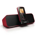 Philips GoGear MP4 player with docking speaker SA3DKV04RN/02