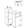 Hotpoint BD 2422/HA Built-in 218 L Silver