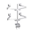 Neomounts FPMA-D930D-4 monitor mount / stand 61 cm (24″) Desk Silver