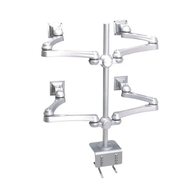 Neomounts FPMA-D930D-4 monitor mount / stand 61 cm (24″) Desk Silver