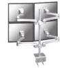 Neomounts FPMA-D930D-4 monitor mount / stand 61 cm (24″) Desk Silver