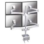 Neomounts FPMA-D930D-4 monitor mount / stand 61 cm (24″) Desk Silver