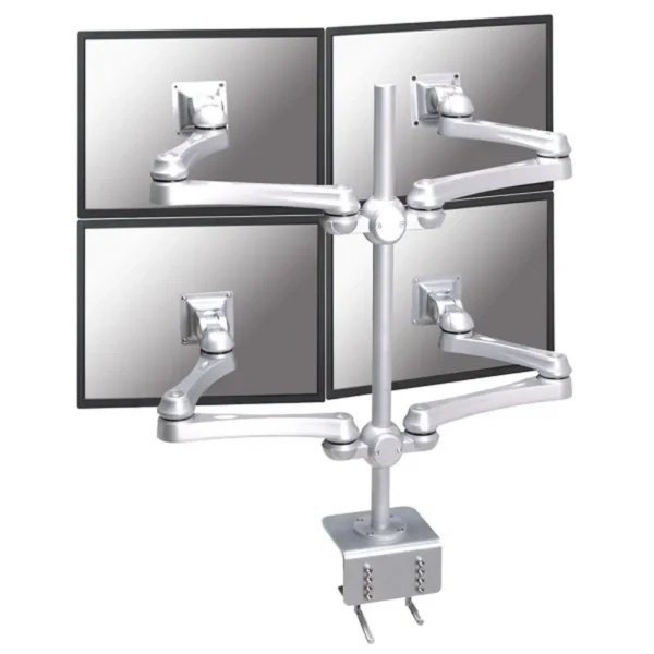Neomounts FPMA-D930D-4 monitor mount / stand 61 cm (24″) Desk Silver