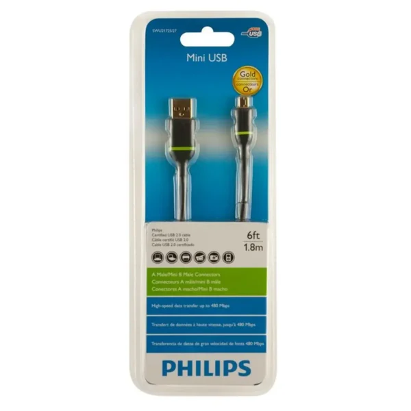 Philips USB 2.0 cable SWU2172S/27