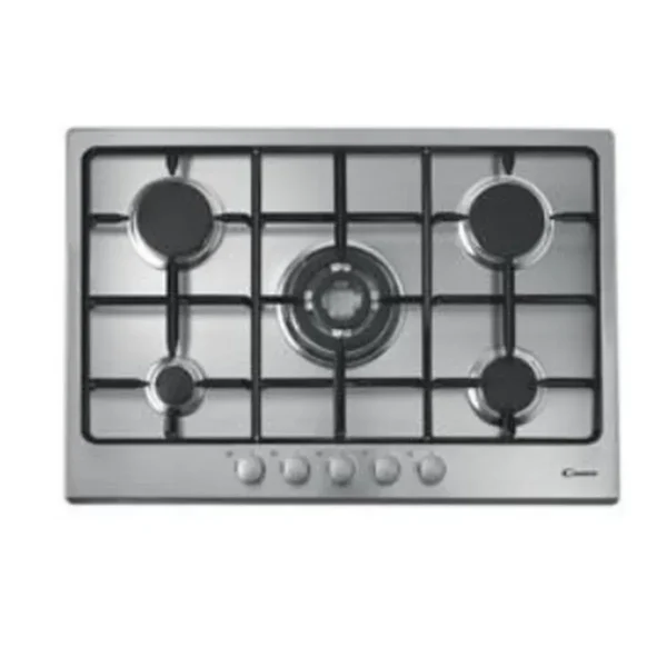 Candy CPG 75 SQPX hob Stainless steel Built-in Gas 5 zone(s)