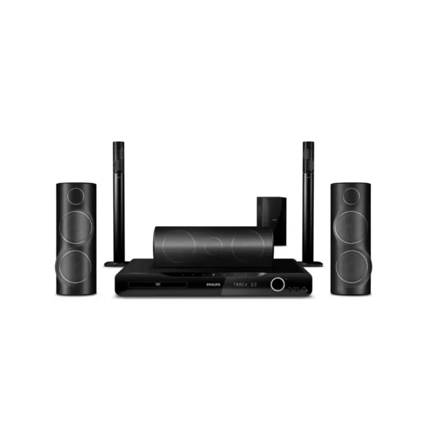 Philips HTS5540/93 home cinema system 5.1 channels 1200 W 3D Black